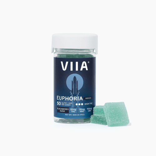 euphoria indica gummies 50mg thc 880738